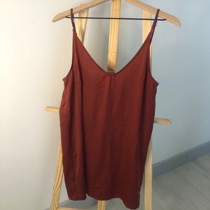 Honey Punch silk slip dress